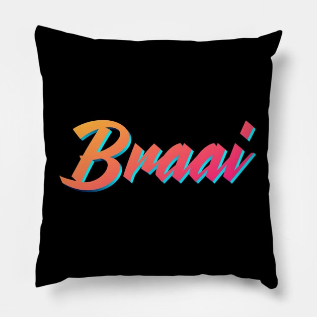 Braai Pillow by Arend Studios