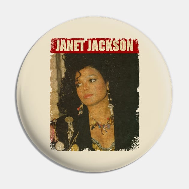 Janet Jackson - NEW RETRO STYLE Pin by FREEDOM FIGHTER PROD