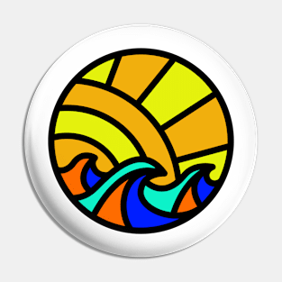 Sea ​​Wave Pin