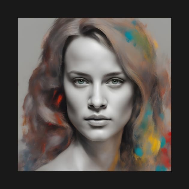 portrait of Alicia Vikander by bogfl