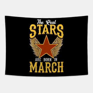 The Real Stars Are Born in March Tapestry