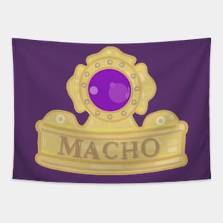 Macho King Crown Tapestry