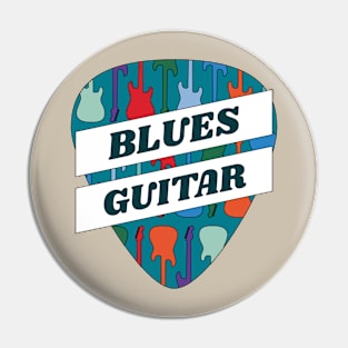 Blues Guitar Guitar Pick Pin