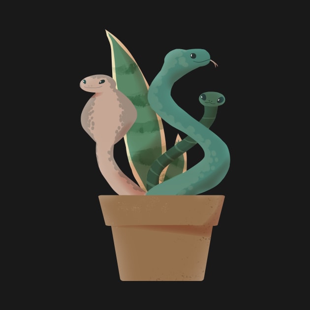 Snake Plant Pun by yellowpomelo