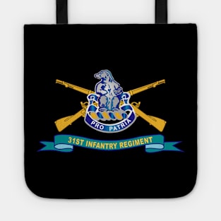 31st Infantry Regiment w Br - Ribbon Tote