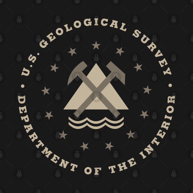 USGS Geological Survey Seal by © Buck Tee Originals by Buck Tee