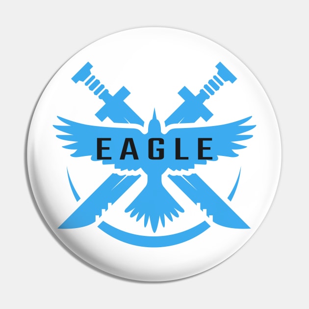 Halo infinite team eagle - halo infinite masks - halo infinite merch T-Shirt Pin by trino21