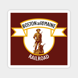 Boston and Maine Railroad Magnet