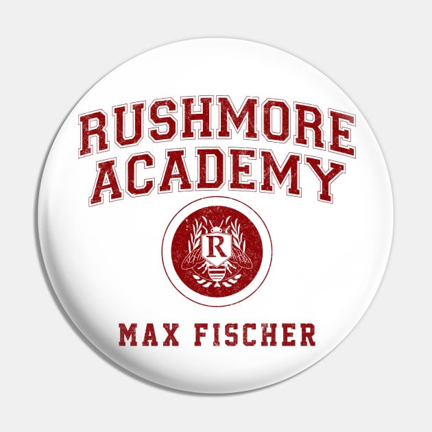 Rushmore Academy - Max Fischer Pin by BodinStreet