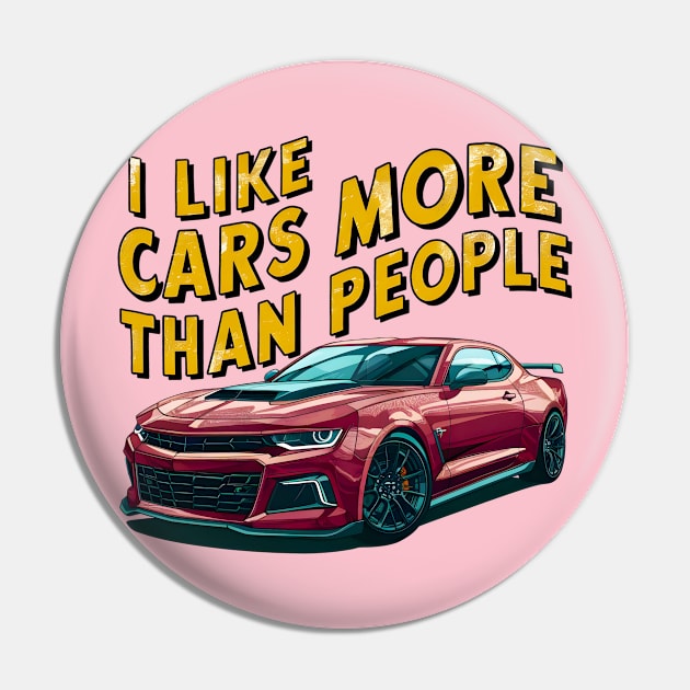 I like cars more than people Humorous Auto Enthusiast tee 6 Pin by Inkspire Apparel designs