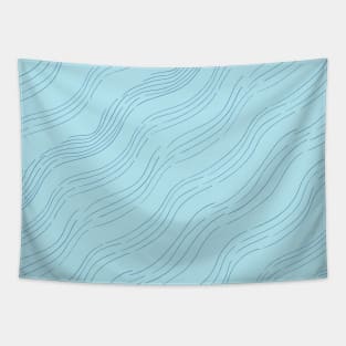 wave abstract pattern Tapestry