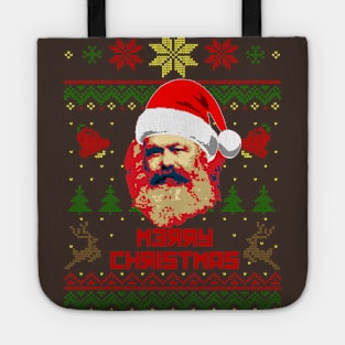 Karl Marx Merry Christmas Tote