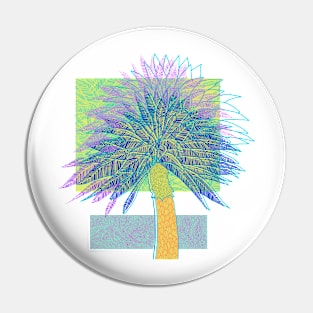 Palm Tee Pin