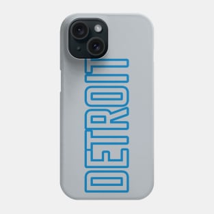 Detroit Lions Colors BACK PRINT Phone Case