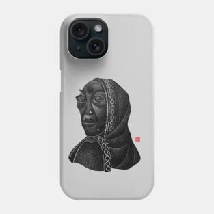 Village Woman Portraitn 2 Phone Case