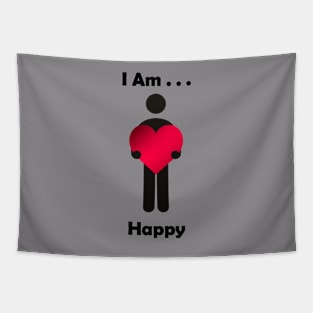 I Am . . . Happy Tapestry