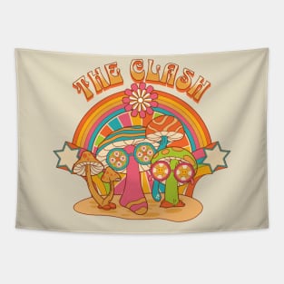 clash mushroom band Tapestry