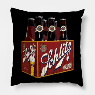 schlitz beer Pillow