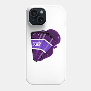 Crystal Grape Juice Box Phone Case