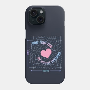 Love in Space Time Continuum Phone Case