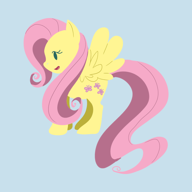 Little Fluttershy by saradaboru