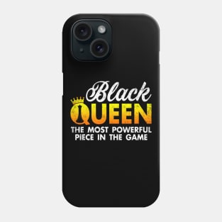 Black Queen T-Shirt African American Women Gift Phone Case