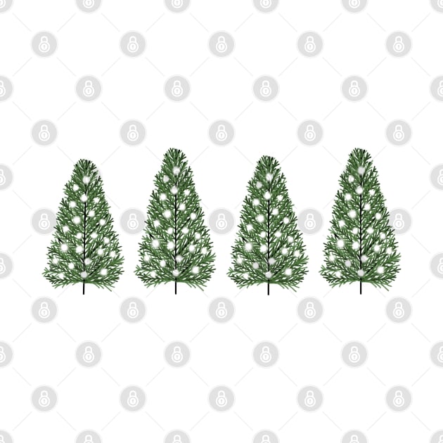 Christmas Tree Christmas Minimal Merry Xmas Crew Christmas Vacation Xmas Trees by Mochabonk