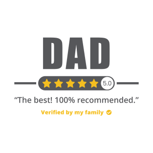 Five Stars Dad v2 T-Shirt