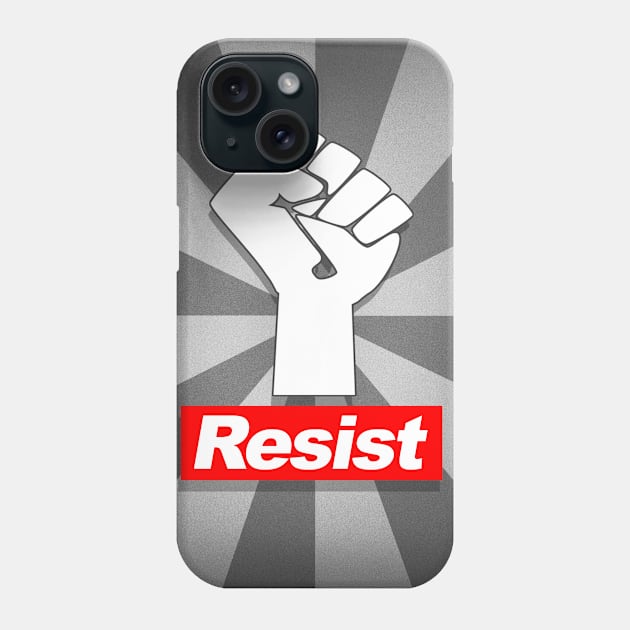 Resist Phone Case by SeattleDesignCompany