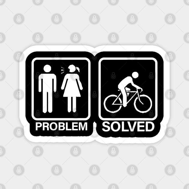 Cycling Magnet by UniqueWorld