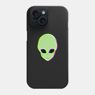 Glitchy Alien Phone Case