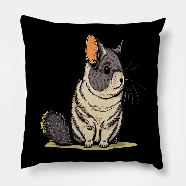 Chinchilla Pillow by JH Mart