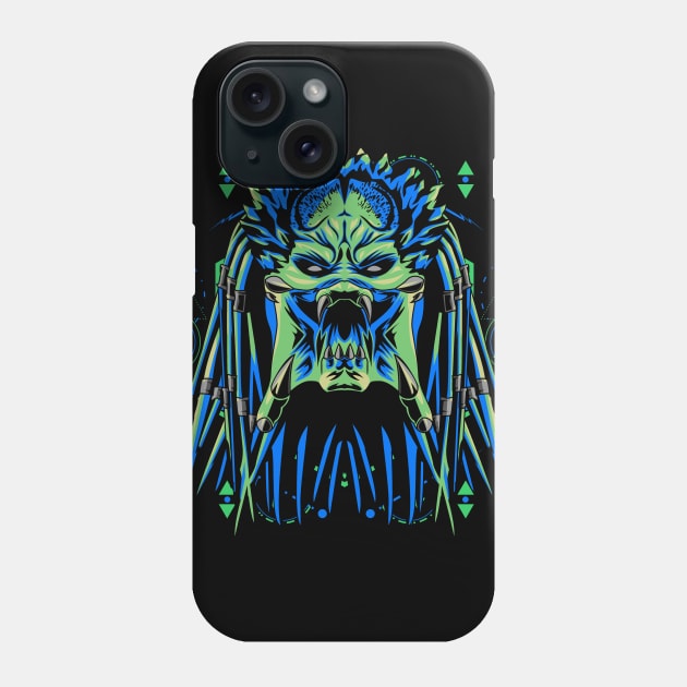 predator mask Phone Case by SHINIGAMII