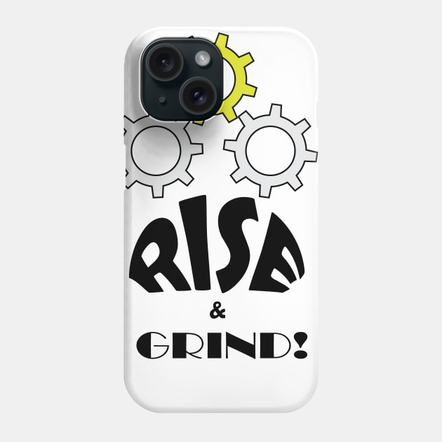 Rise and Grind Phone Case by TheCornucopia