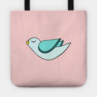 Simple bird illustration Tote