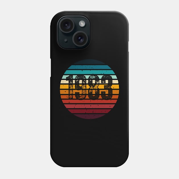 vintage 1983 Phone Case by Gunung Rinjani