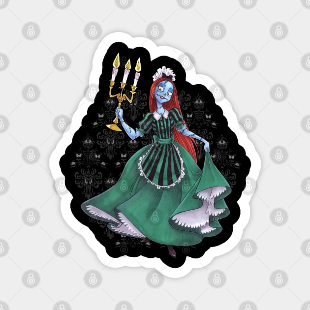 Mansion Maid Magnet by CherryGarcia