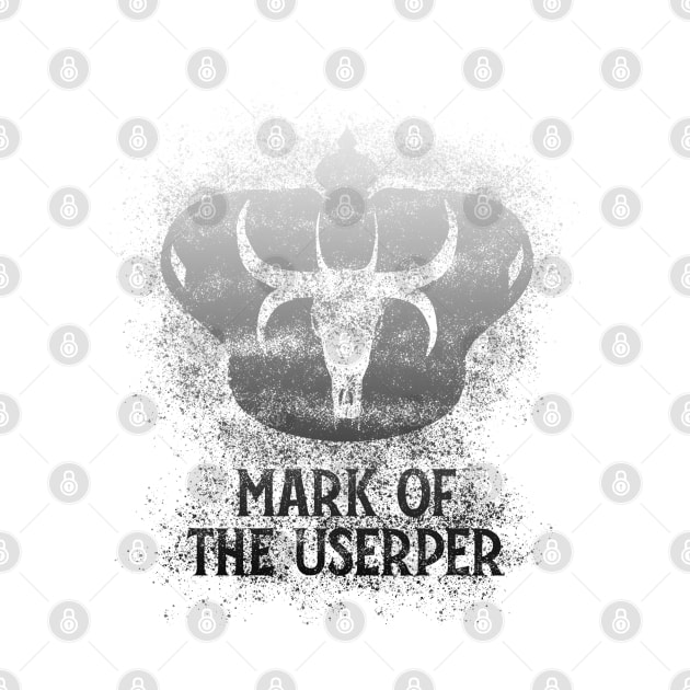 Mark of the Usurper (Black & White W/Text) by McNerdic