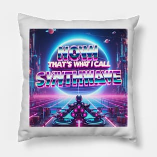 Now that's what I call Synthwave! Pillow