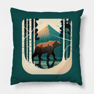 Bear Mountain Pillow