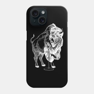 SEEMBO Bison Karaoke Singing Musician Vocalist Sing Fun Band Phone Case