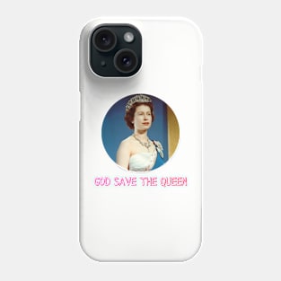 God save the queen Phone Case