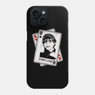 Retro Jenny Lewis 80s Card Style Phone Case