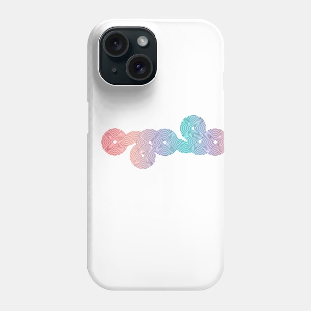 CD RAINBOW Phone Case by libs