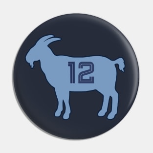 Ja Morant Memphis Goat Qiangy Pin