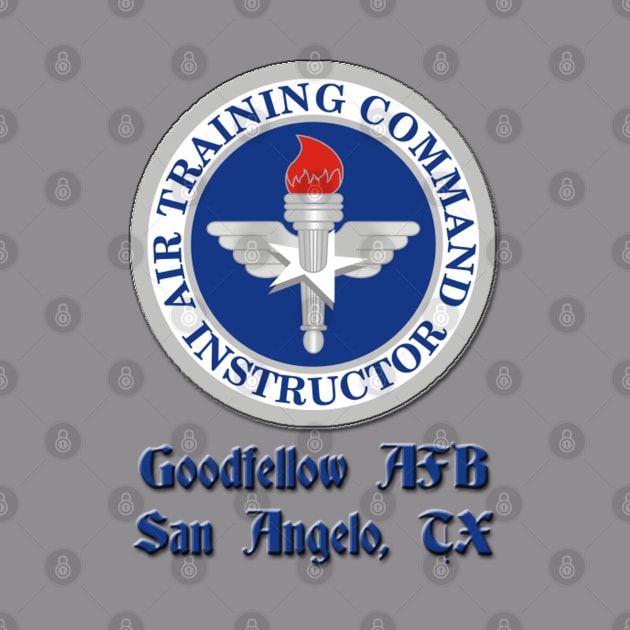 Vintage Air Training Command Instructor Badge, Goodfellow by VoodooNite