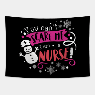 You Can't Scare Me I'm  A Nurse  Halloween Tapestry