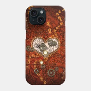 Steampunk heart Phone Case