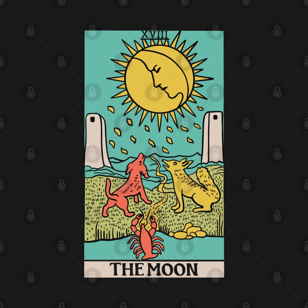 The Moon Tarot Card - Witchy Magic by isstgeschichte