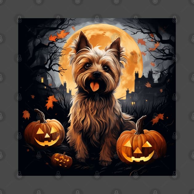 Cute Silky Terrier for Halloween by NatashaCuteShop